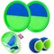 Toss and Catch Ball Set Kids Toys, Beach Toys, Yard Games, Outdoor Toys for Kids Ages 3-12, Upgraded Camping Games Paddle Ball Games for Kids, Adults and Family (Green)